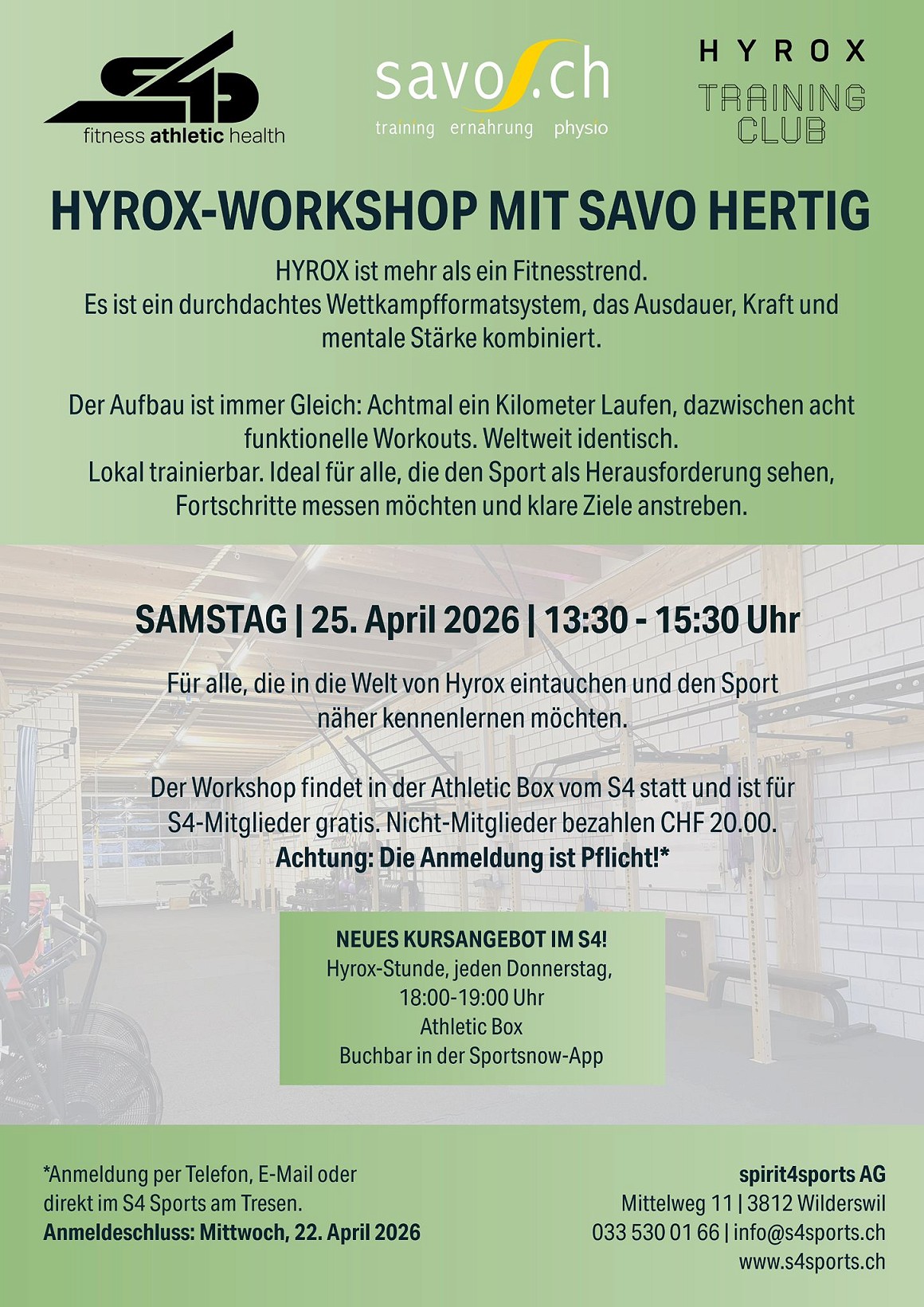 Hyrox Workshop
